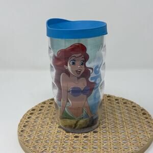 Tervis Disney The Little Mermaid Ariel 5 oz. Cup with Blue Lid NICE! LOOK!